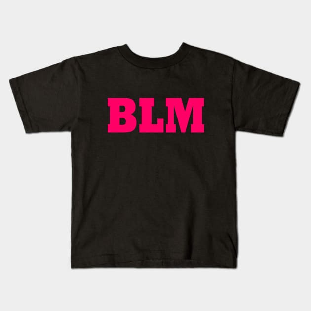 BLM Kids T-Shirt by Milaino